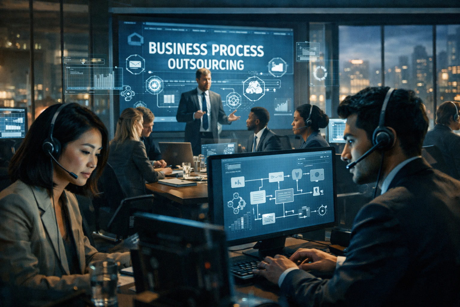 cinematic Business process outsourcing